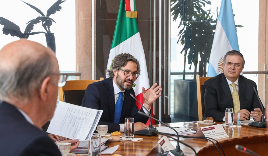 Cafiero: "Argentina y México siempre alzan la voz de los países emergentes"