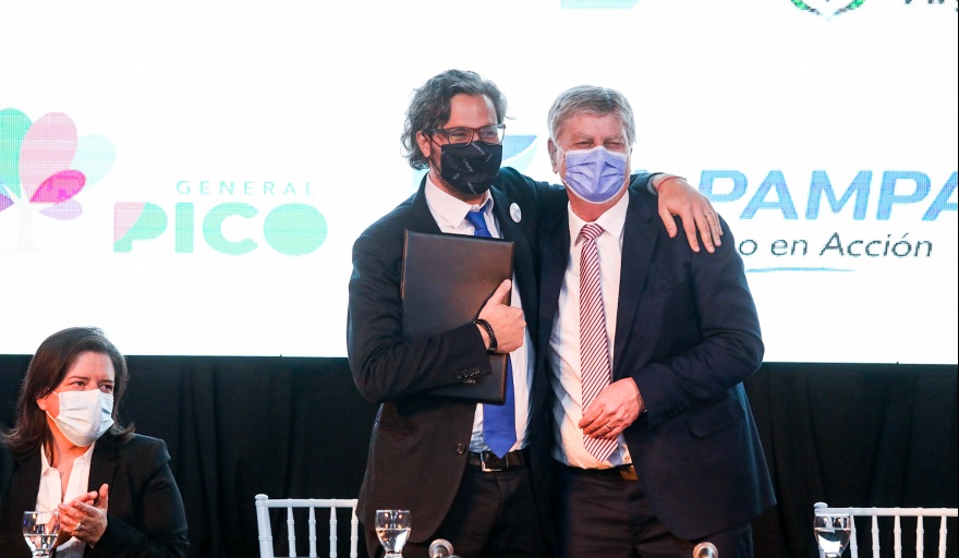 Cafiero y Ziliotto anunciaron 4200 millones de pesos en créditos para pymes exportadoras de La Pampa