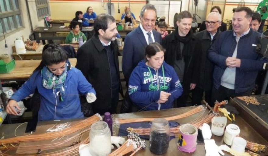 Scioli destacó el compromiso del Gobierno Nacional con la industria argentina