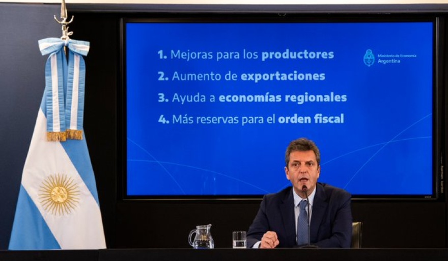 Dólar a 200 pesos para la exportación de granos