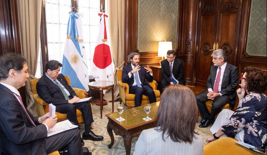 Argentina y Japón buscan fortalecer el comercio bilateral y promover inversiones en energía y minería