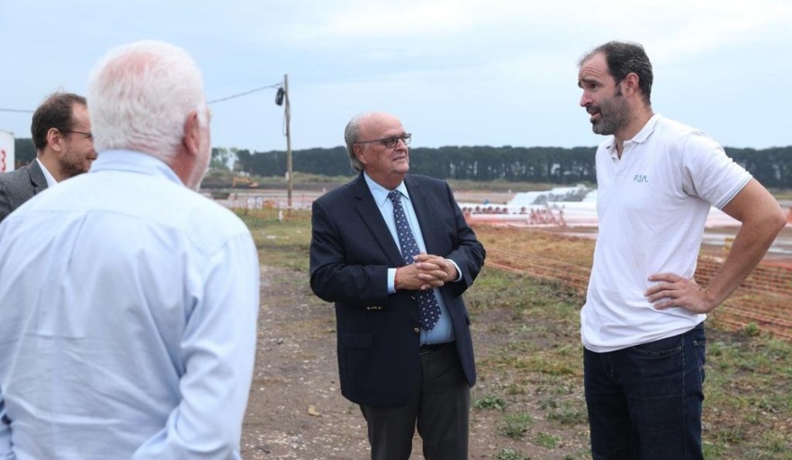 Mendiguren recorrió el Parque Industrial de Mar del Plata y mantuvo encuentros con industriales y empresarios PyME.