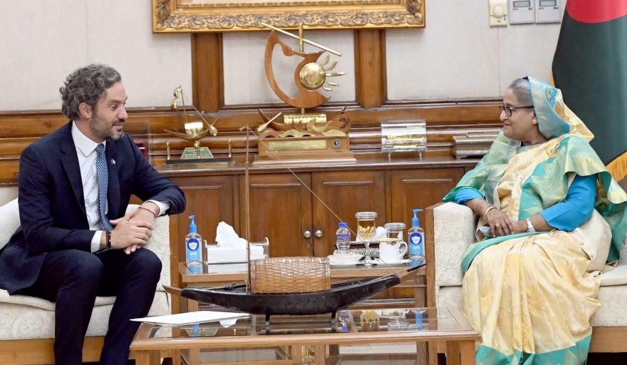 Bangladesh: la Primera Ministra recibió a Cafiero y acuerdan simplificar el ingreso de productos argentinos