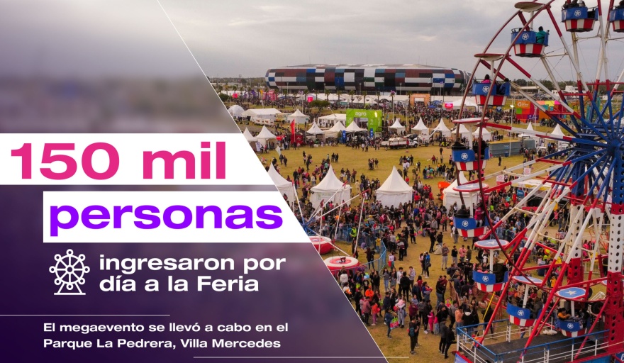 Gran éxito de la Feria Industrial de Emprendedores en Villa Mercedes