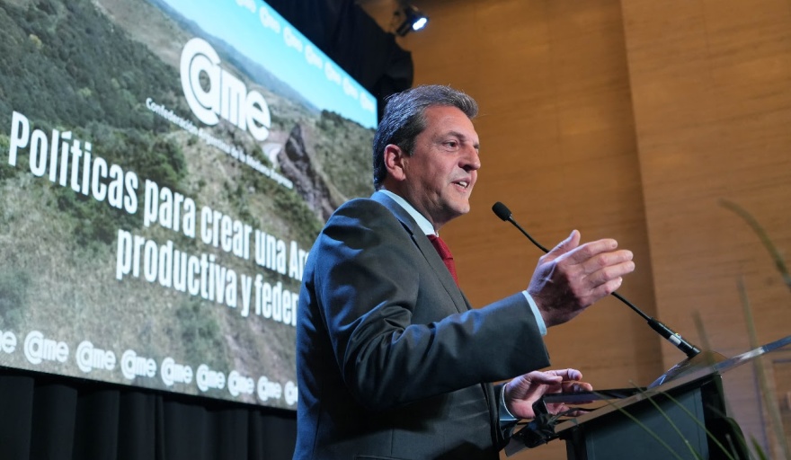Massa anunció el dólar PyME para el incentivo de exportaciones