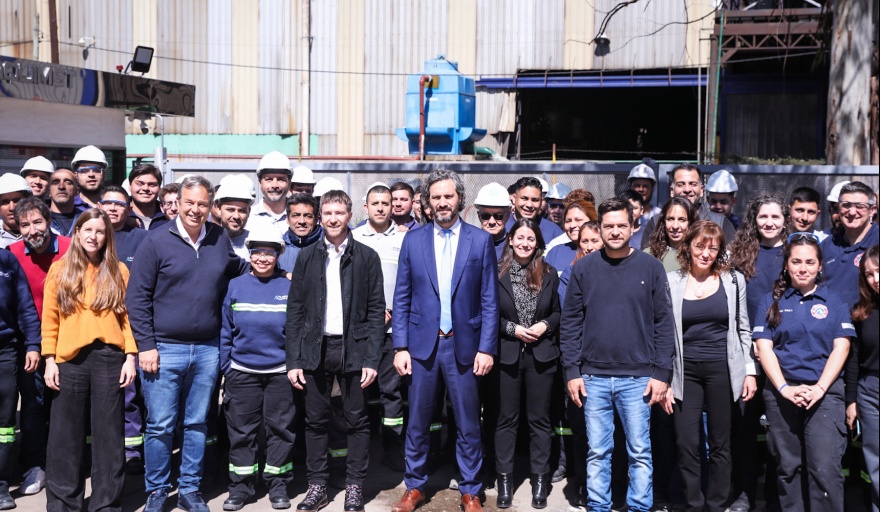 Cafiero y Cascallares destacaron la necesidad de continuar fortaleciendo el perfil exportador de las PyMEs