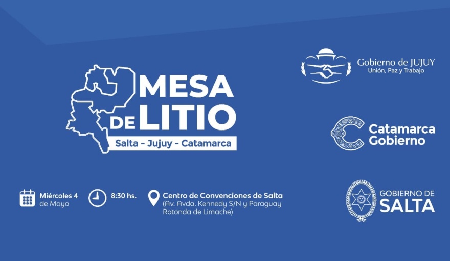 Se reúne la Mesa del Litio en Salta