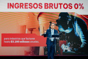Llaryora anunció que elimina Ingresos Brutos para el 95% de las industrias de Córdoba
