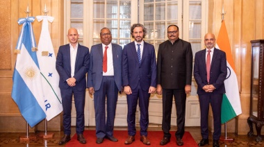 Cafiero se reunió con autoridades de la India para analizar exportaciones récord