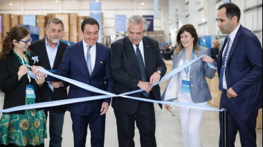 Alberto Fernández inauguró "ExpoPyme 2022:BNA Conecta" en Florencio Varela
