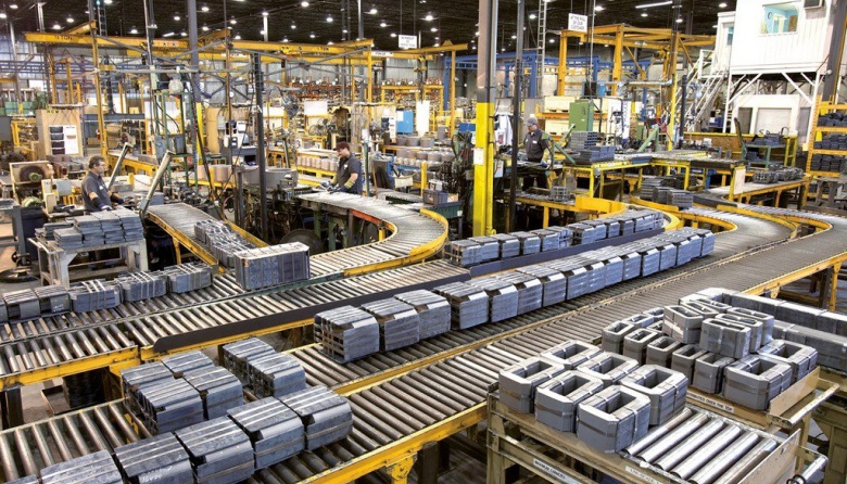 La producción industrial creció en febrero 4,7%