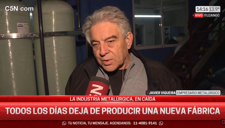 Industrial metalúrgico destaca el valor social de producir en Argentina