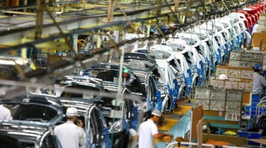 La fabricación de vehículos creció un 37,9% interanual en julio