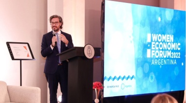 Cafiero: “El desarrollo económico de las mujeres y la lucha contra la violencia por motivos de género es una parte esencial de nuestra política exterior”