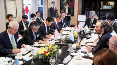 Cafiero encabezó en Tokio un encuentro con las principales empresas locales para dar nuevo impulso a las inversiones japonesas y las exportaciones argentinas
