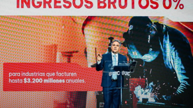 Llaryora anunció que elimina Ingresos Brutos para el 95% de las industrias de Córdoba