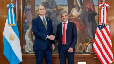 Caputo está en Estados Unidos para reunirse con el secretario del Tesoro de Estados Unidos