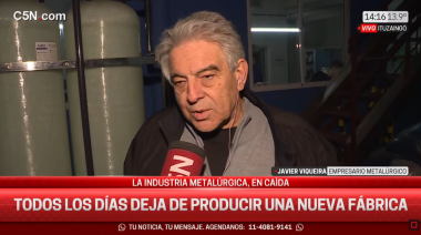 Industrial metalúrgico destaca el valor social de producir en Argentina