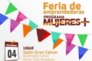 Mujeres + tendrá su propia feria de emprendedoras
